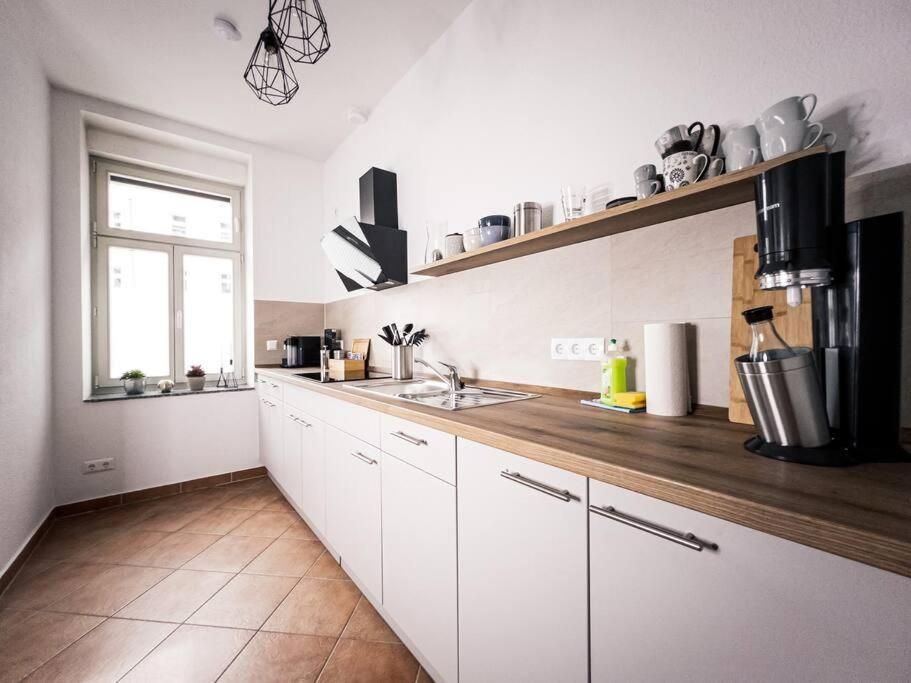 ✪ Firstclass-Apartment In Leipzig-Gohlis ✪ Eksteriør billede