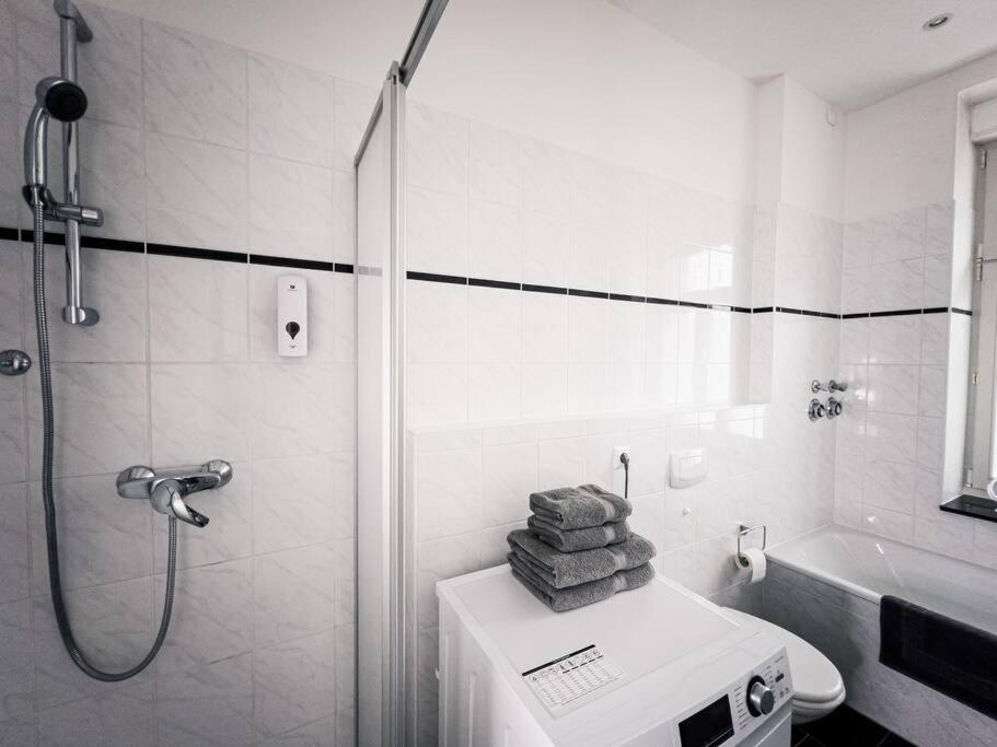 ✪ Firstclass-Apartment In Leipzig-Gohlis ✪ Eksteriør billede